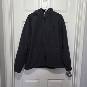 New Balance Men's Charcoal Gray Fleece Full Zip Jacket Size Large Activewear